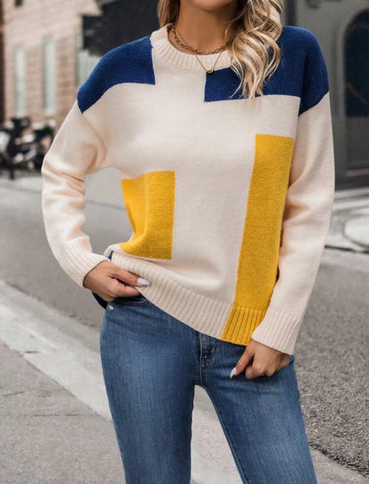 Pull à épaules tombantes