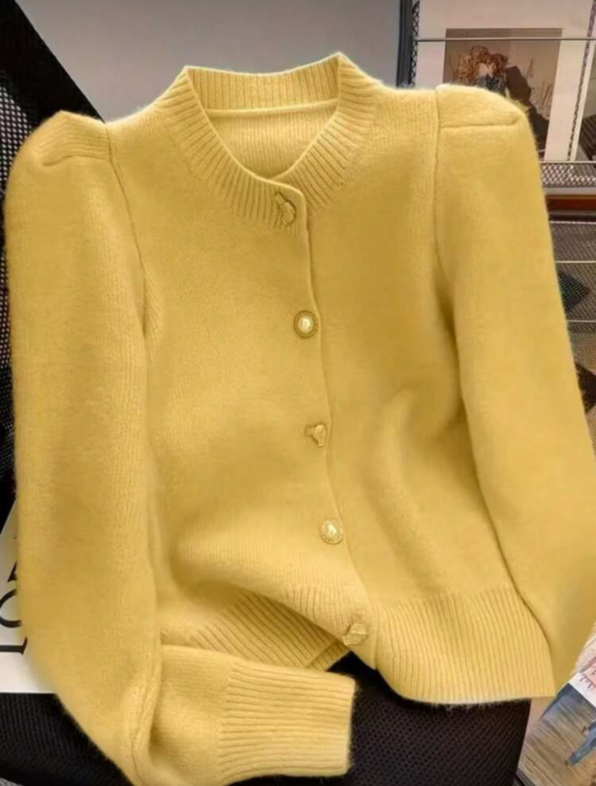 Cardigan tricoté
