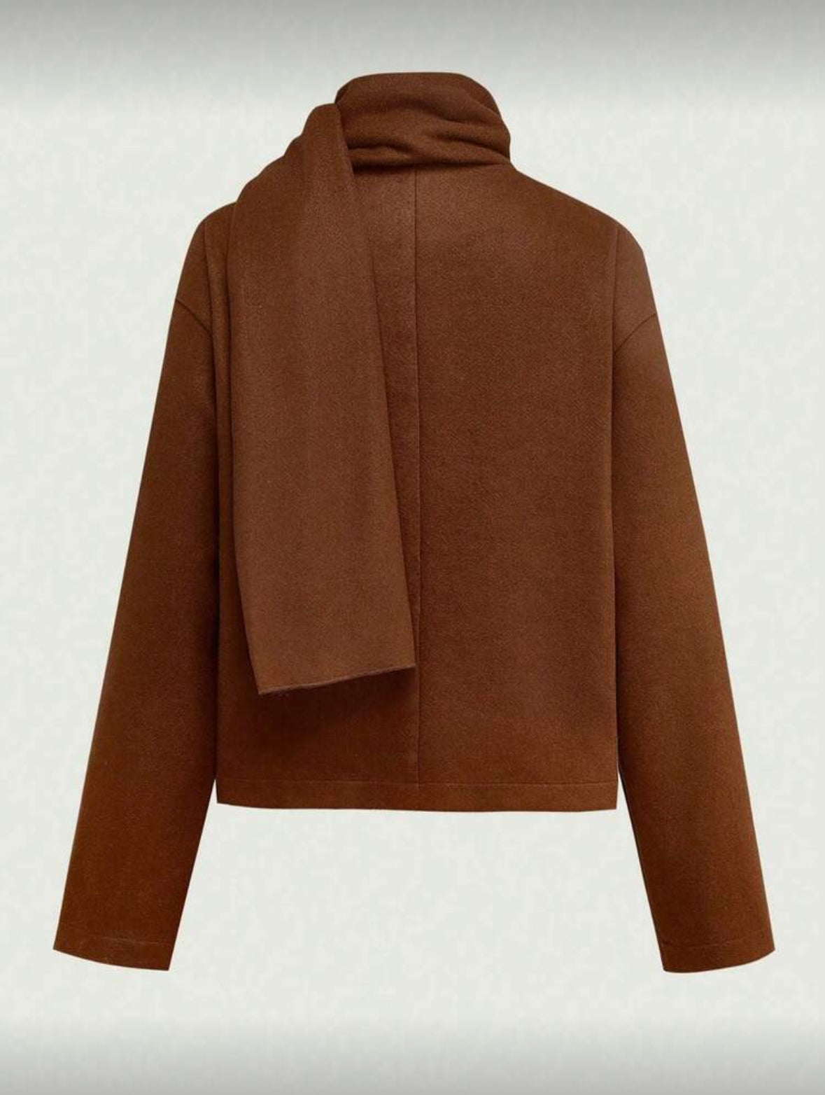 Manteau court double face