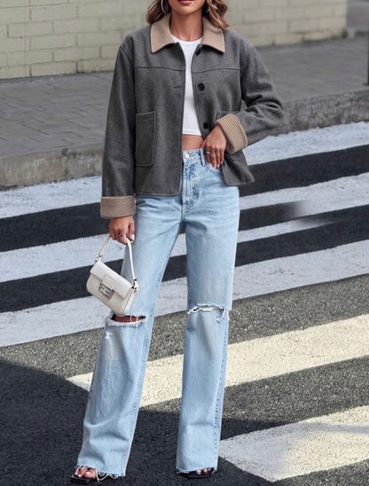 Veste décontractée - Gris