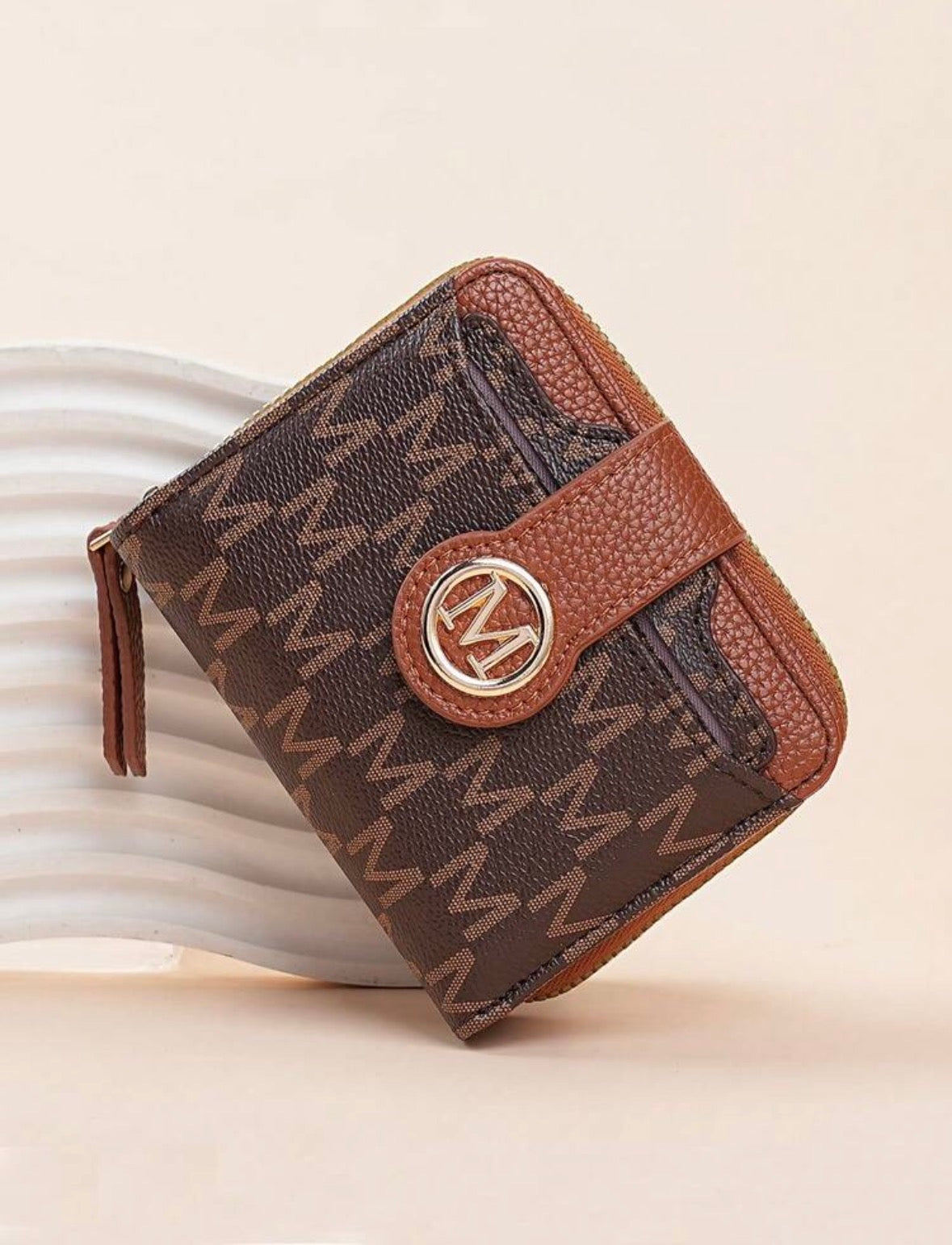 Portefeuille compacte - Brown