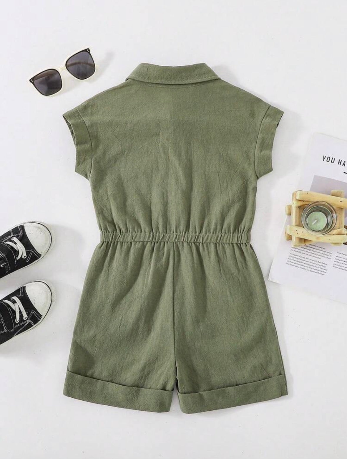 Combinaison vert militaire