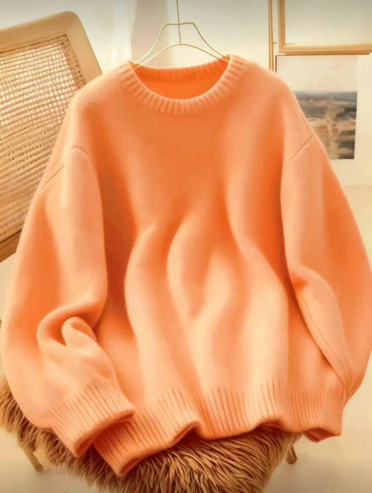 Pull en tricot doux