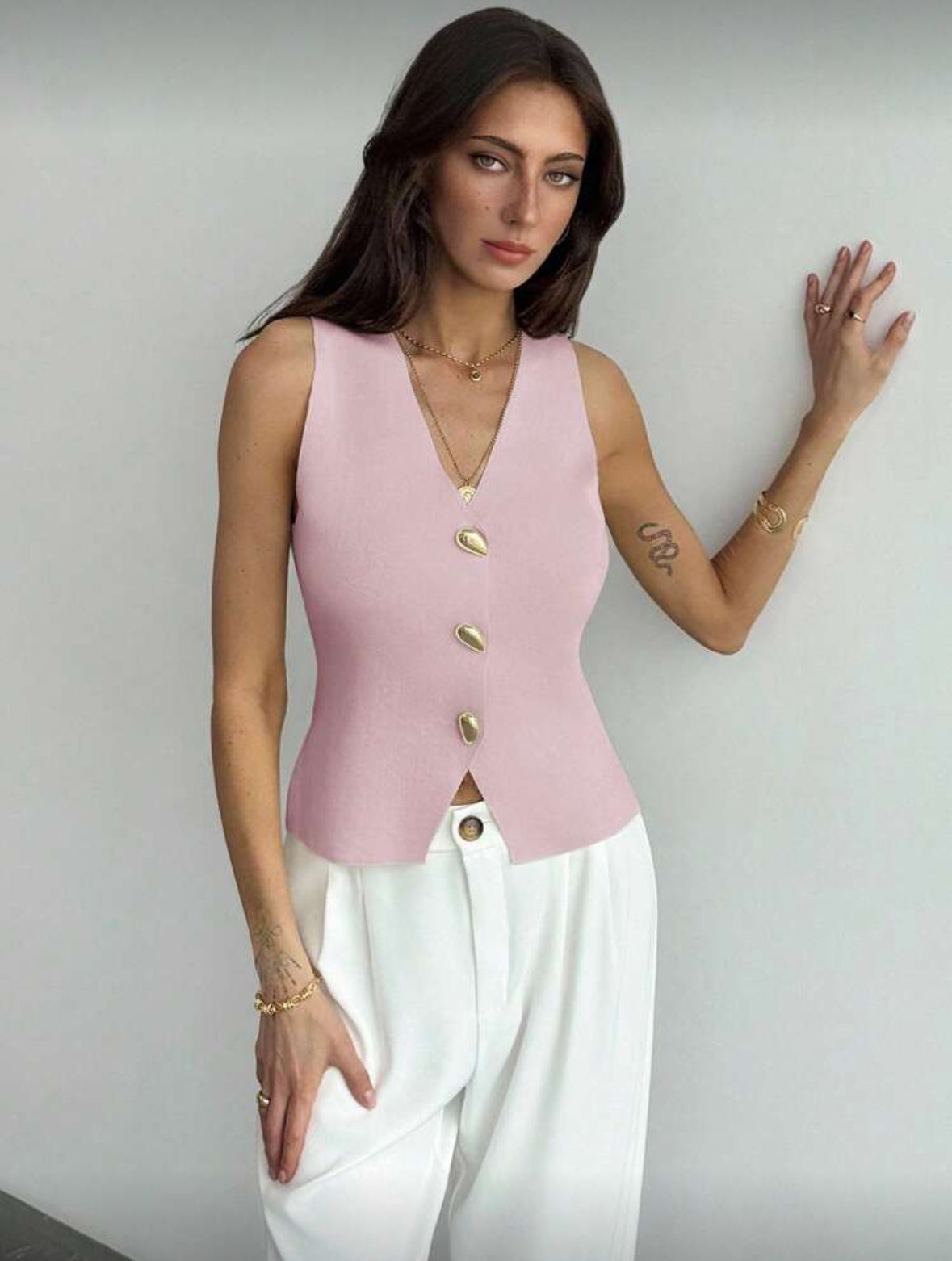 Débardeur large bretelle