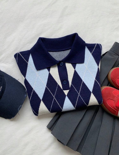 Top - Col polo