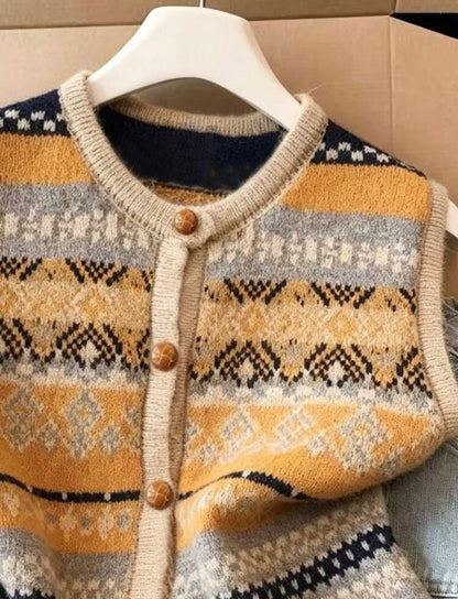 Gilet cardigan - sans manches