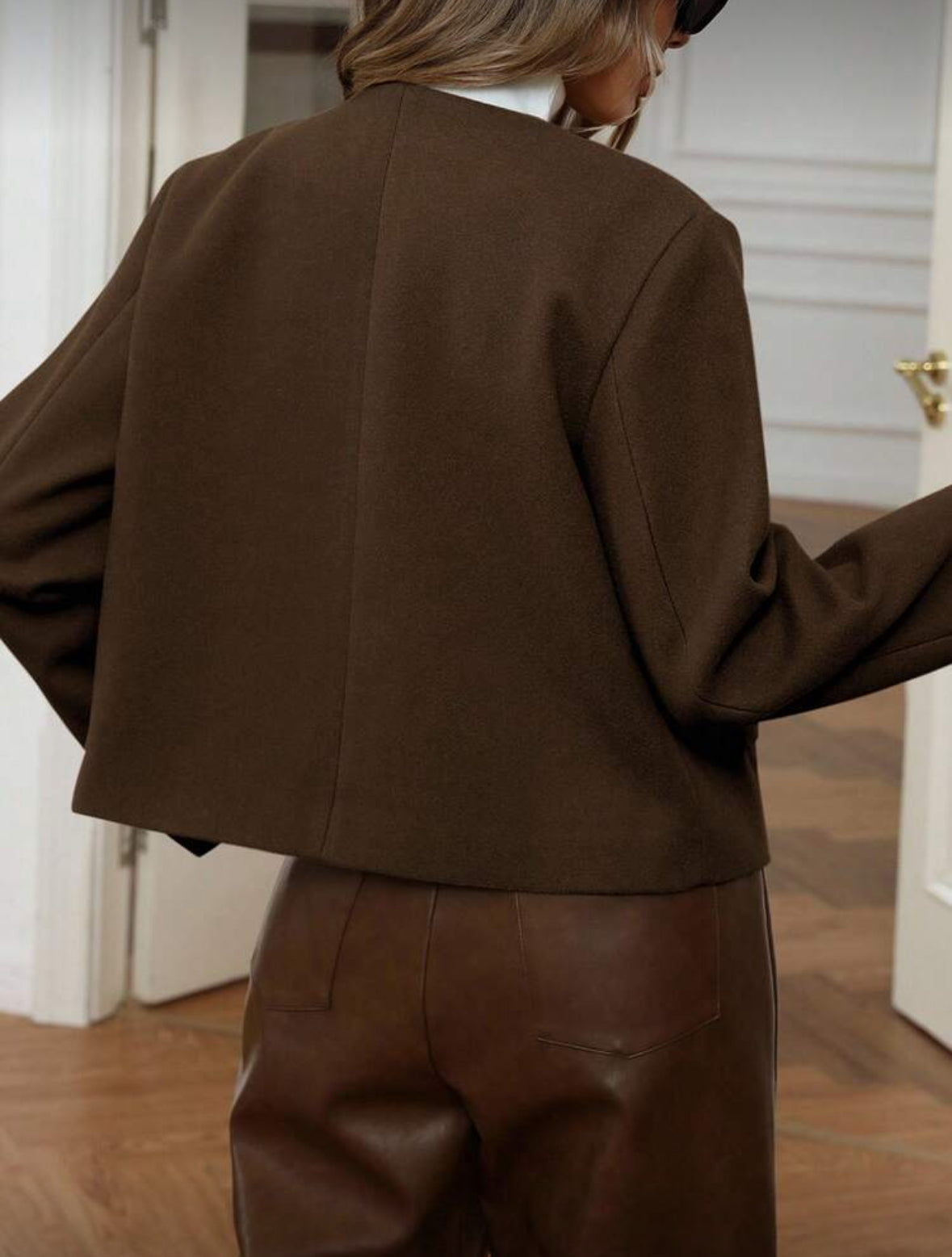 Veste courte minimaliste