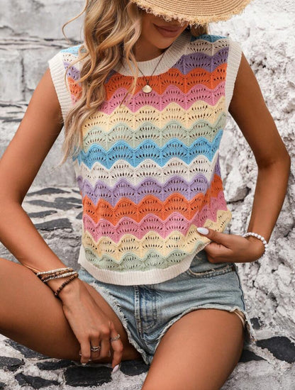 Gilet tricoté
