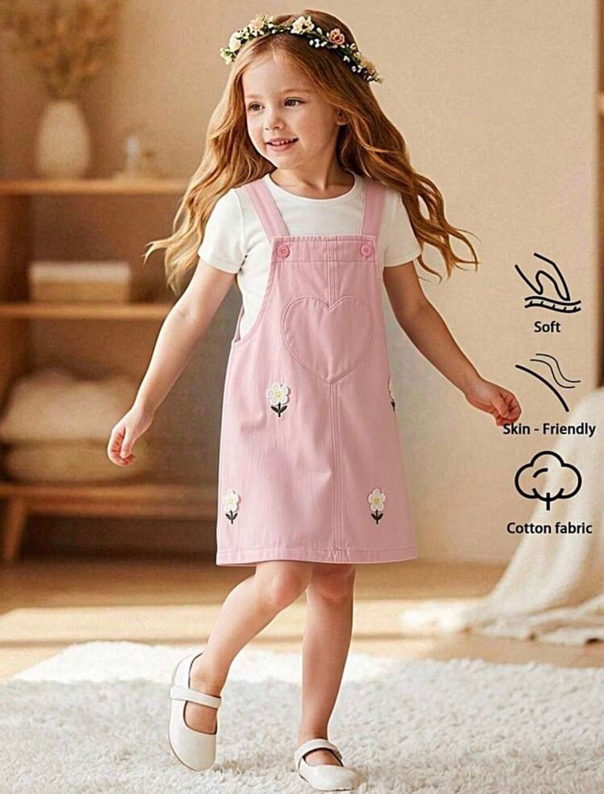 Robe salopette — Little queen
