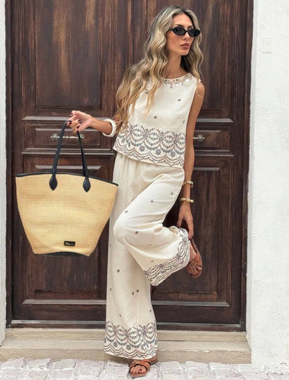 Ensemble 2 pièces Beige