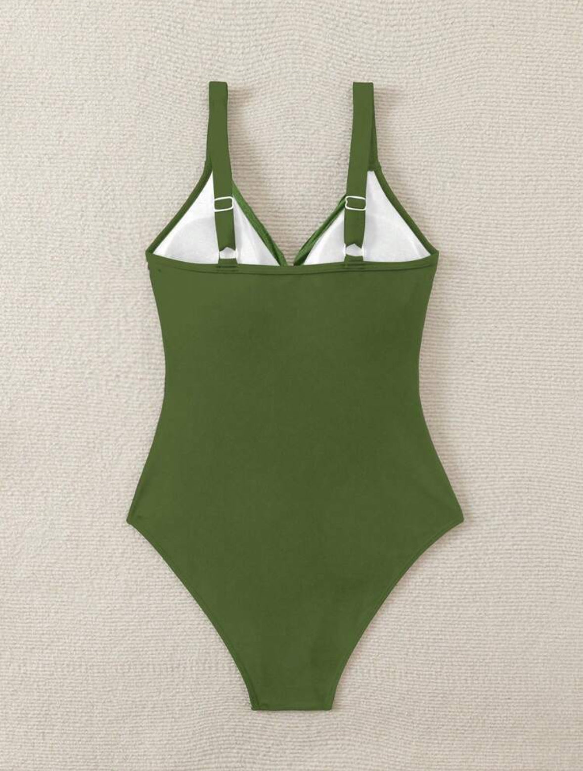 Criss-cross front (Army green)