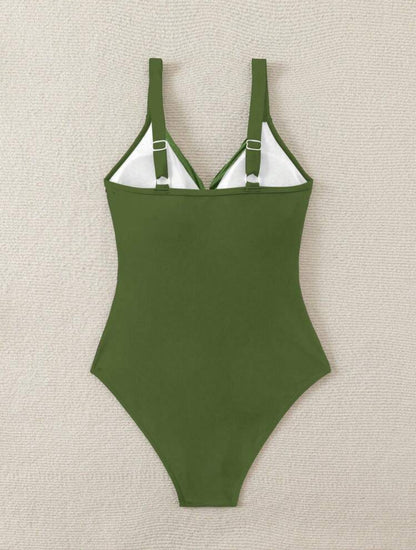 Criss-cross front (Army green)