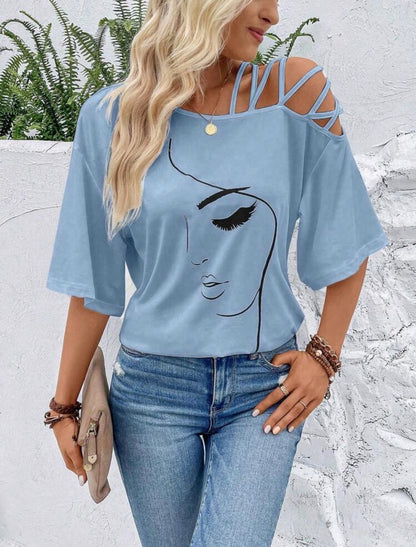 T-shirt - Figure Azul
