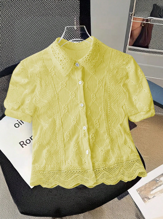 Blouse à manches courtes