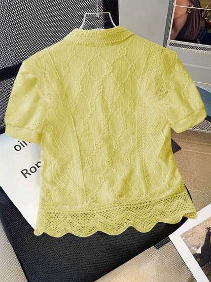 Blouse à manches courtes