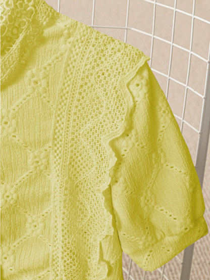 Blouse à manches courtes